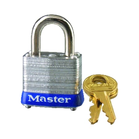 Master Lock Master Lock 1 in. H X 11/16 in. W X 1-1/8 in. L Steel 4-Pin Cylinder Exterior Padlock 7KA#P467